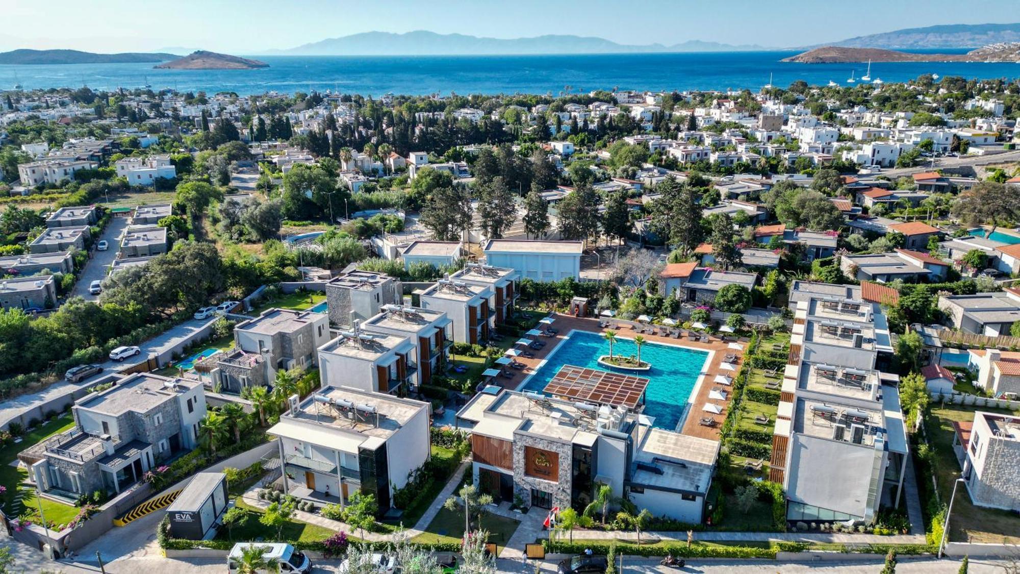 Celeste Bella Luxury Hotel & Spa Ortakent Exterior foto